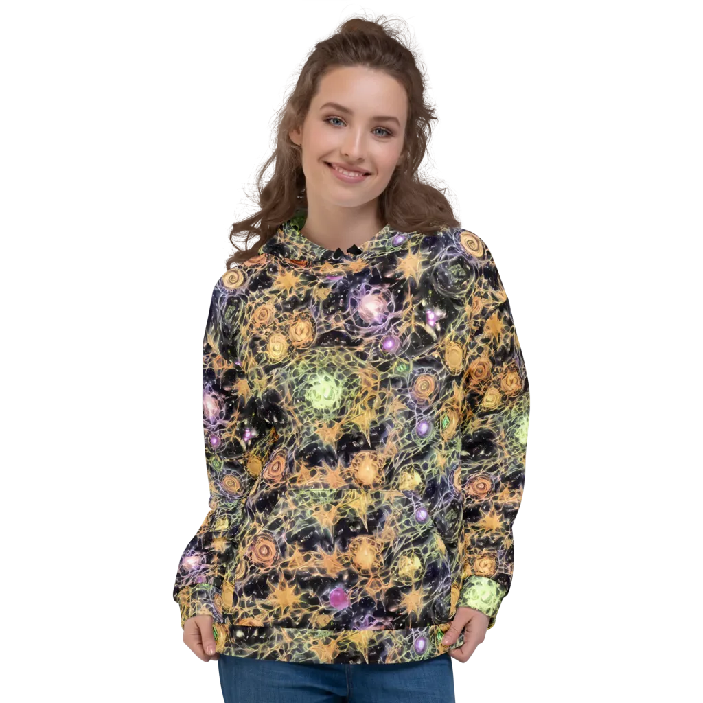 Nebula Thicket on Hoodie — Front