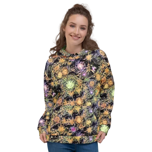 Nebula Thicket on a Hoodie