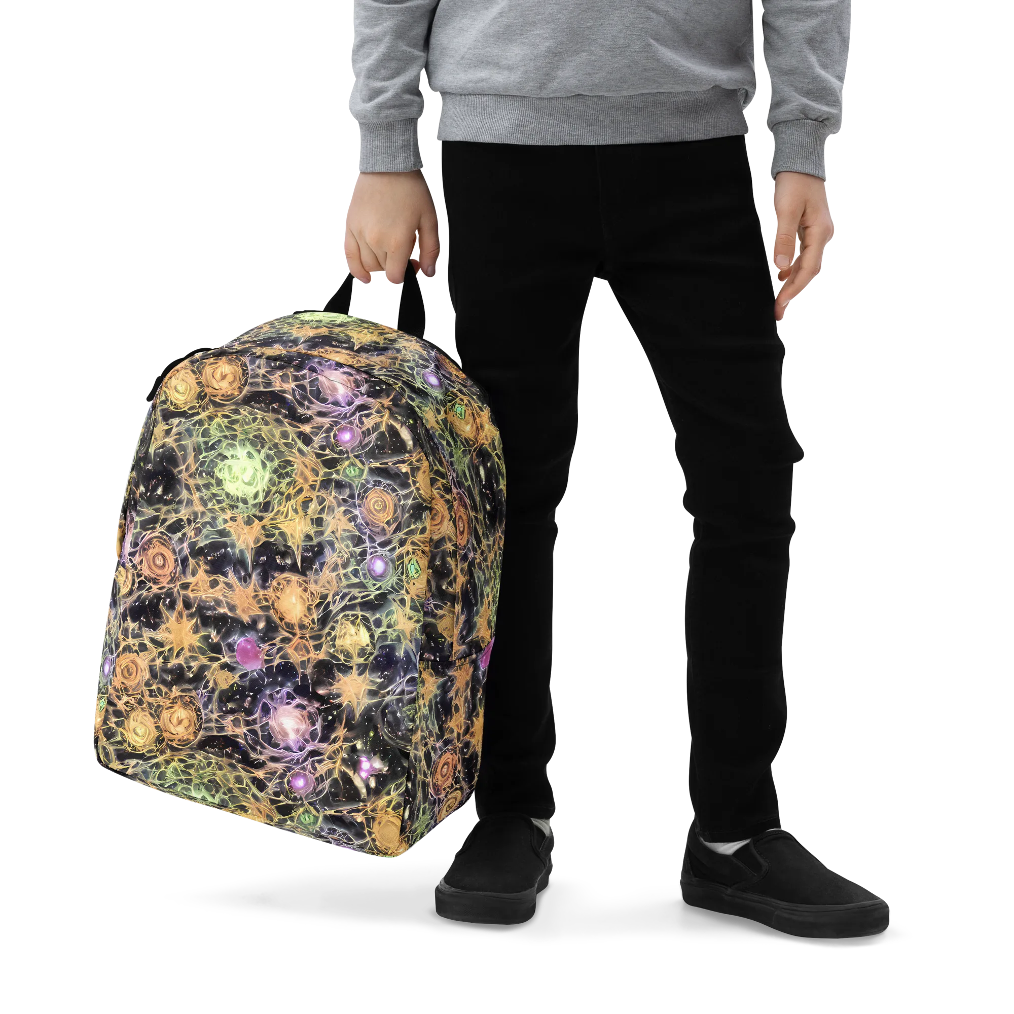 Nebula Thicket on Minimalist Backpack — Zoomed-in