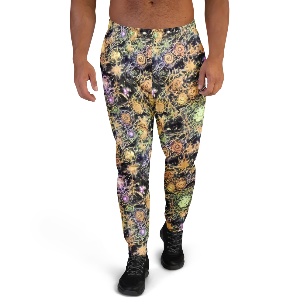 Nebula Thicket on Men's Joggers — Front