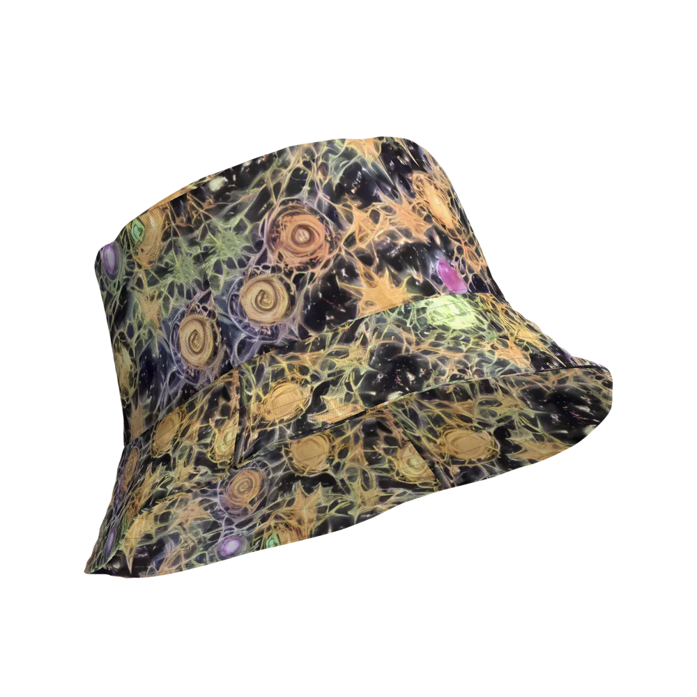 Nebula Thicket on Reversible Bucket Hat — Product details Outside