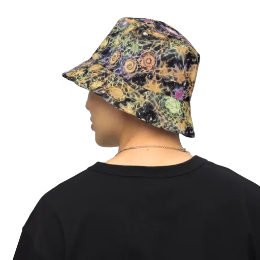 Nebula Thicket on a Reversible Bucket Hat