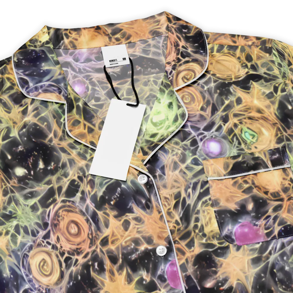Nebula Thicket on Women's Short Sleeve Pajama Top — Product details