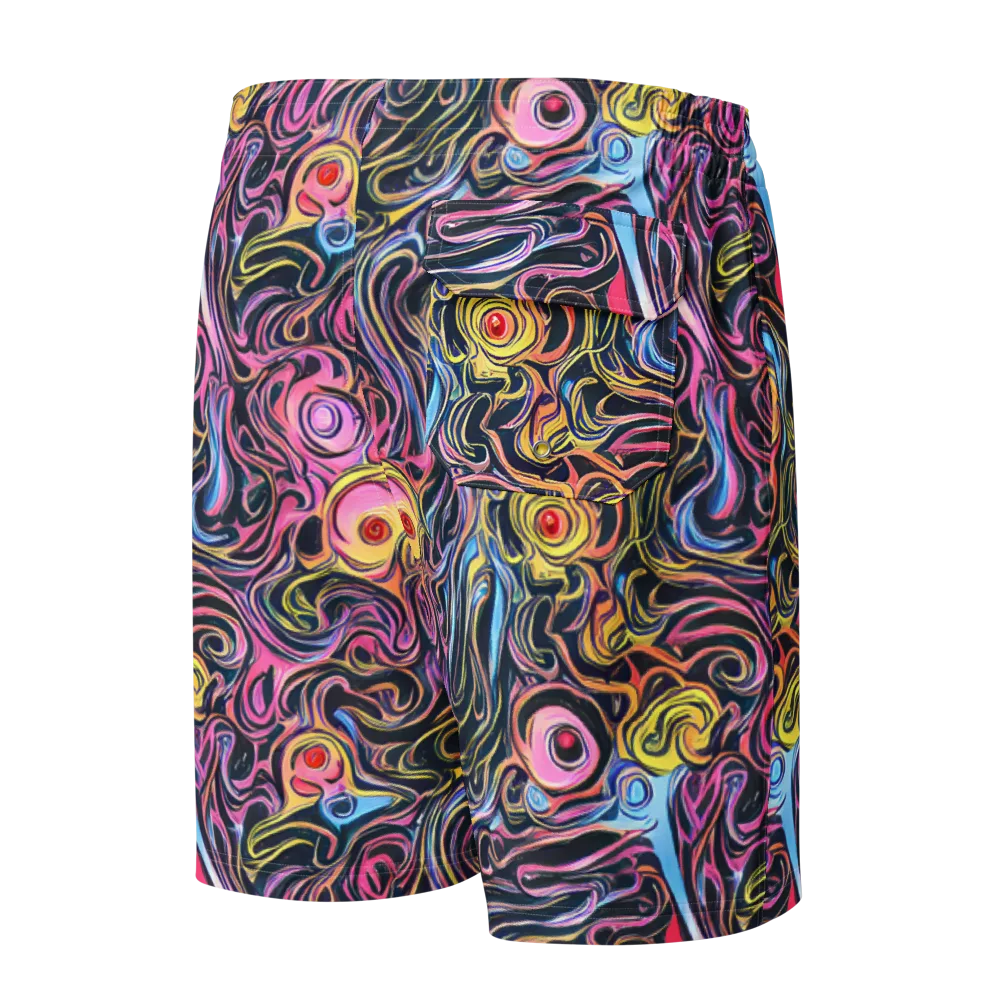 Sonic Marbles on Men's Board Shorts — Back