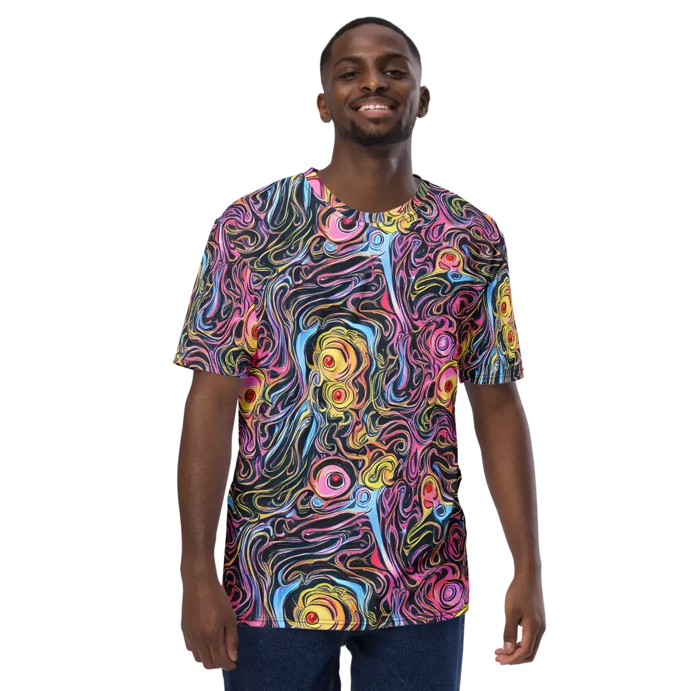 Sonic Marbles on Men's Crew Neck T-Shirt — Front
