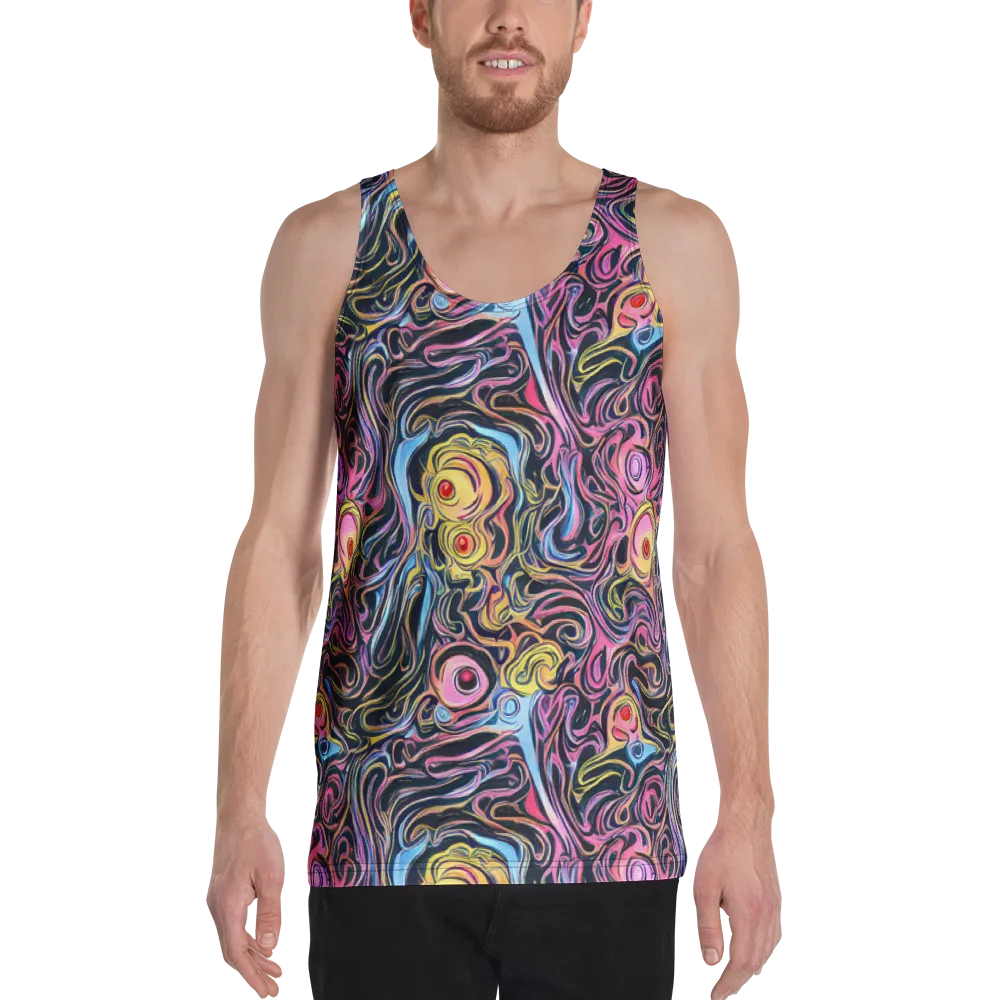 Sonic Marbles on Men's Tank Top — Front