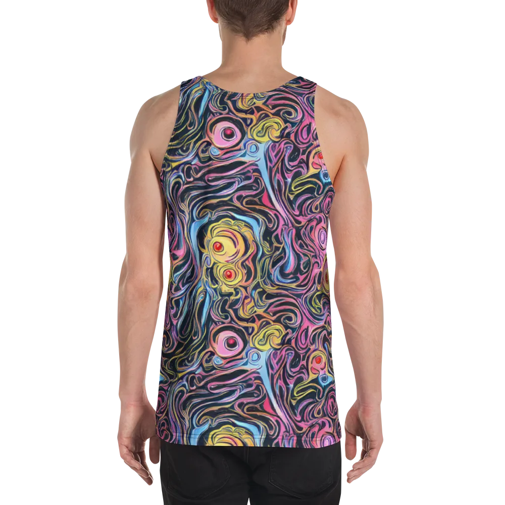Sonic Marbles on Men's Tank Top — Back