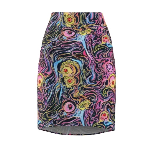 Sonic Marbles on a Pencil Skirt