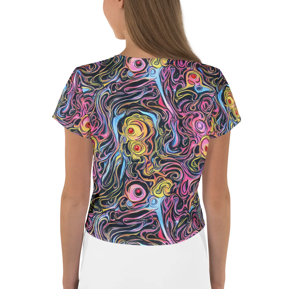 Sonic Marbles on Crop Tee — Back