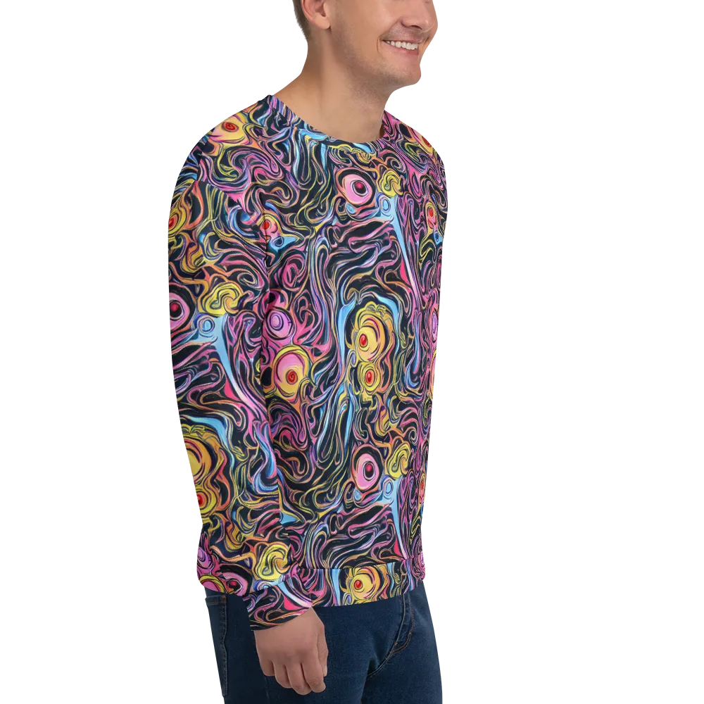 Sonic Marbles on Sweatshirt — Right Front