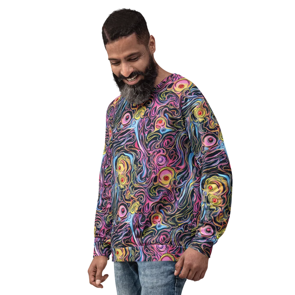 Sonic Marbles on Sweatshirt — Left Front