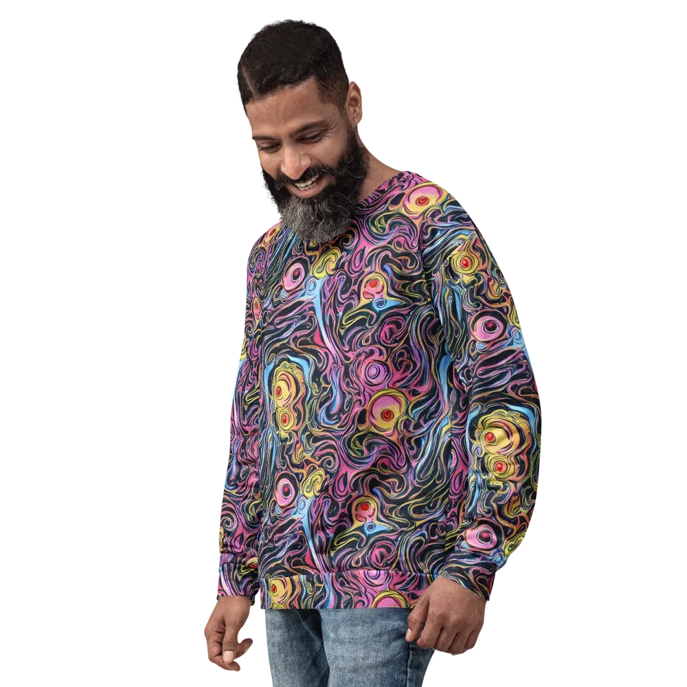 Sonic Marbles on Sweatshirt — Left Front