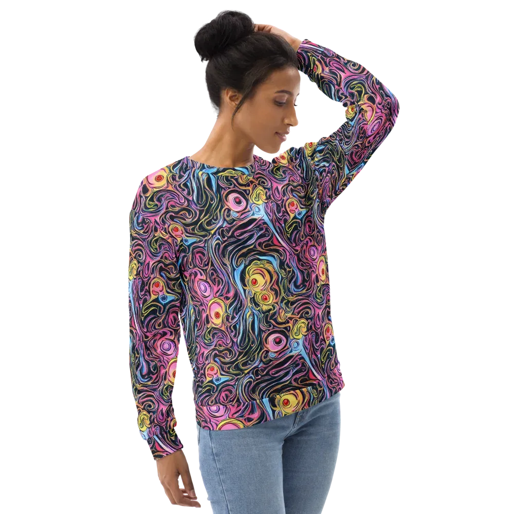 Sonic Marbles on Sweatshirt — Right Front