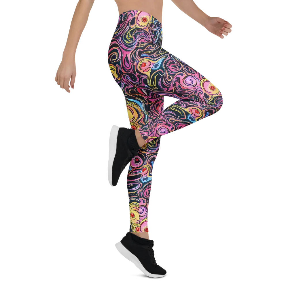 Sonic Marbles on Leggings — Right