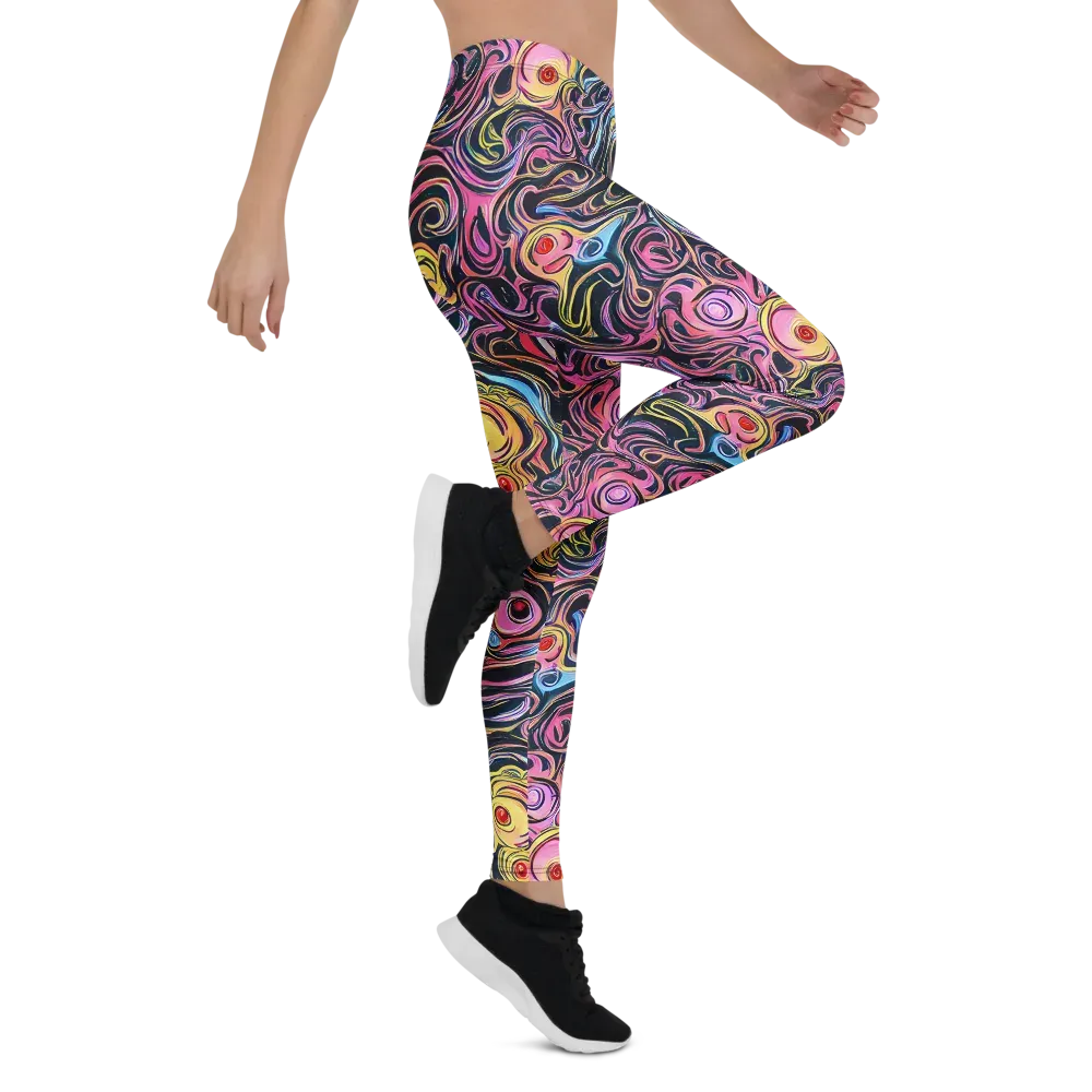Sonic Marbles on Leggings — Right