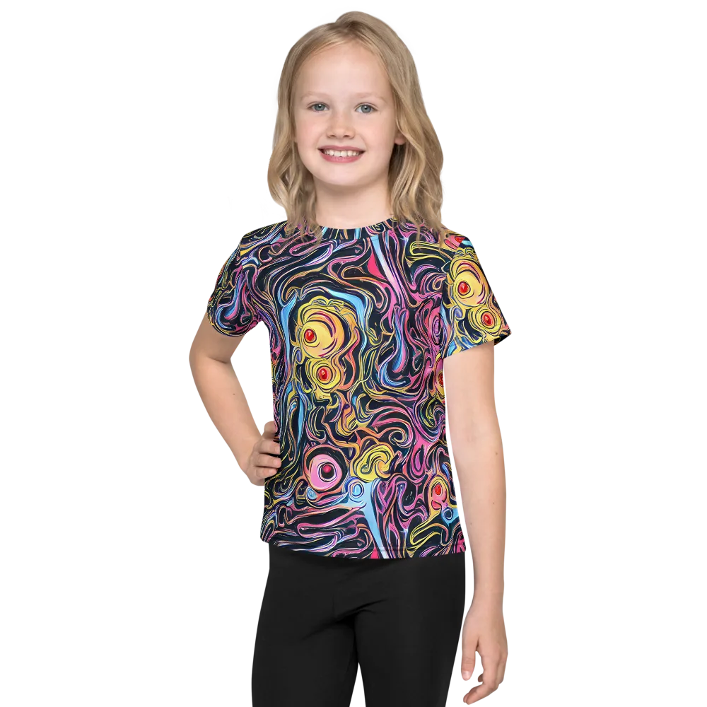 Sonic Marbles on Kids Crew Neck T-Shirt — Front
