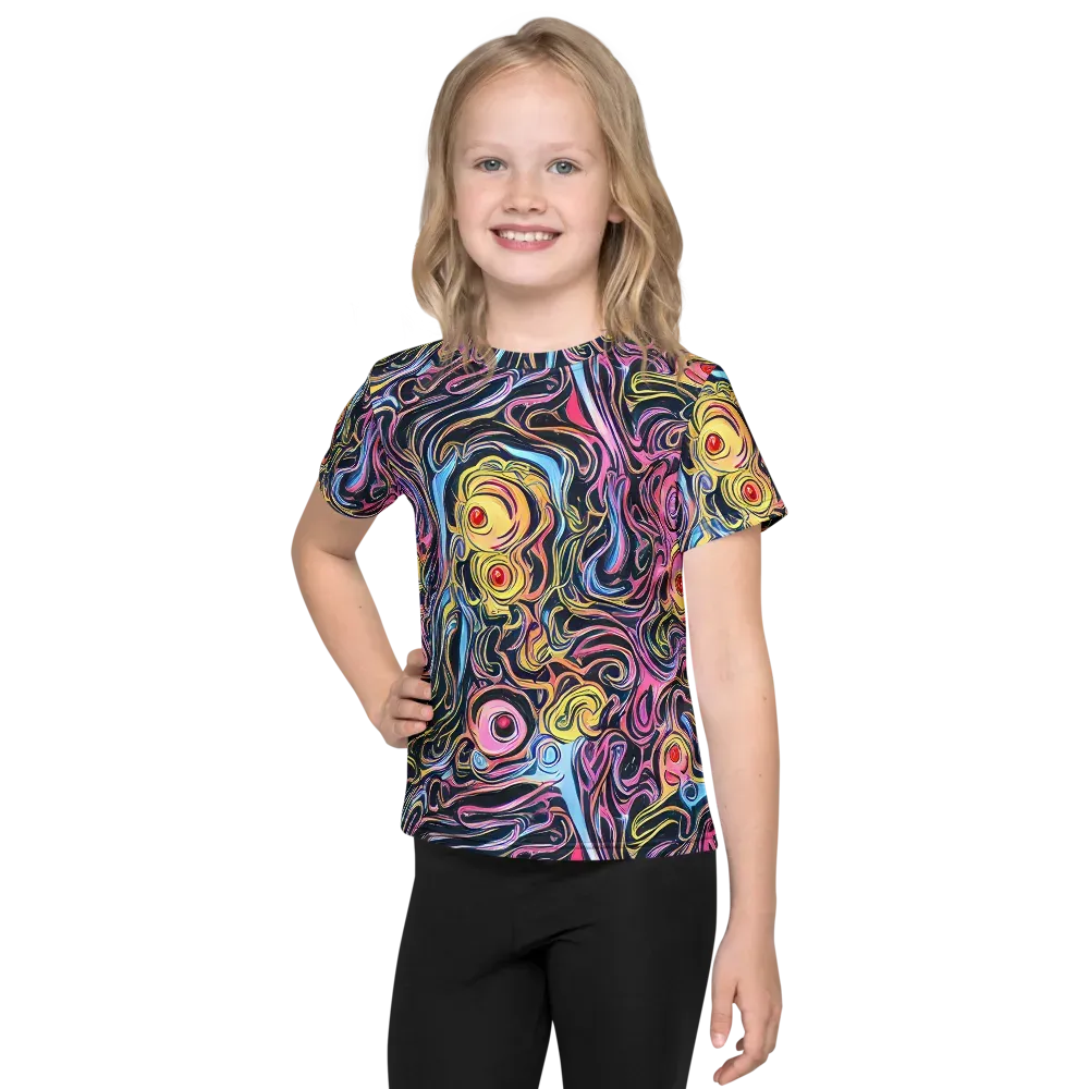 Sonic Marbles on Kids Crew Neck T-Shirt — Front