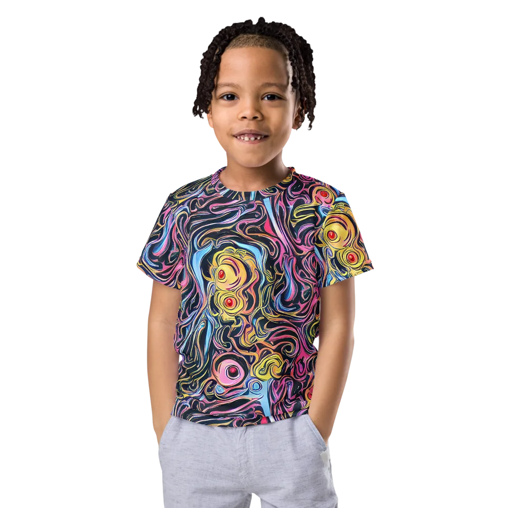 Sonic Marbles on Kids Crew Neck T-Shirt — Front