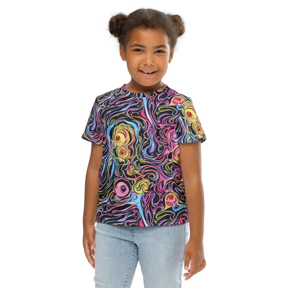 Sonic Marbles on Kids Crew Neck T-Shirt — Front