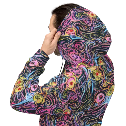 Sonic Marbles on a Hoodie
