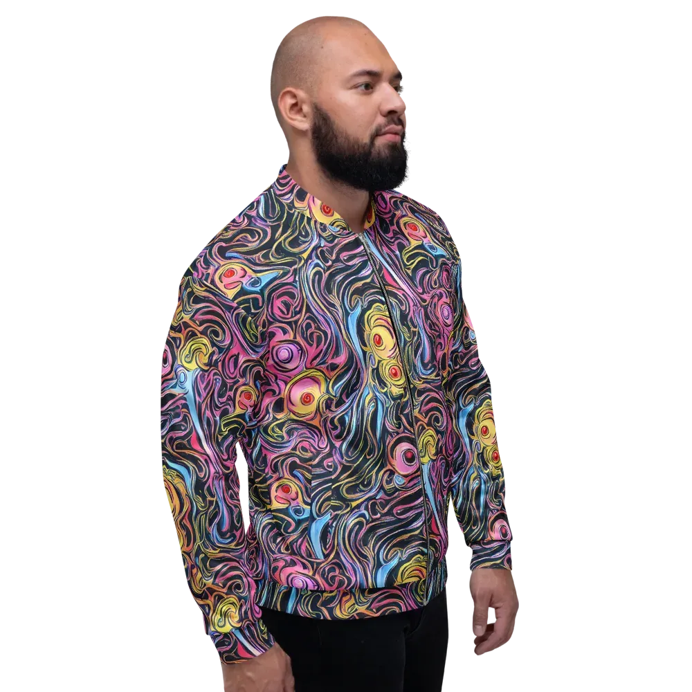 Sonic Marbles on Bomber Jacket — Right