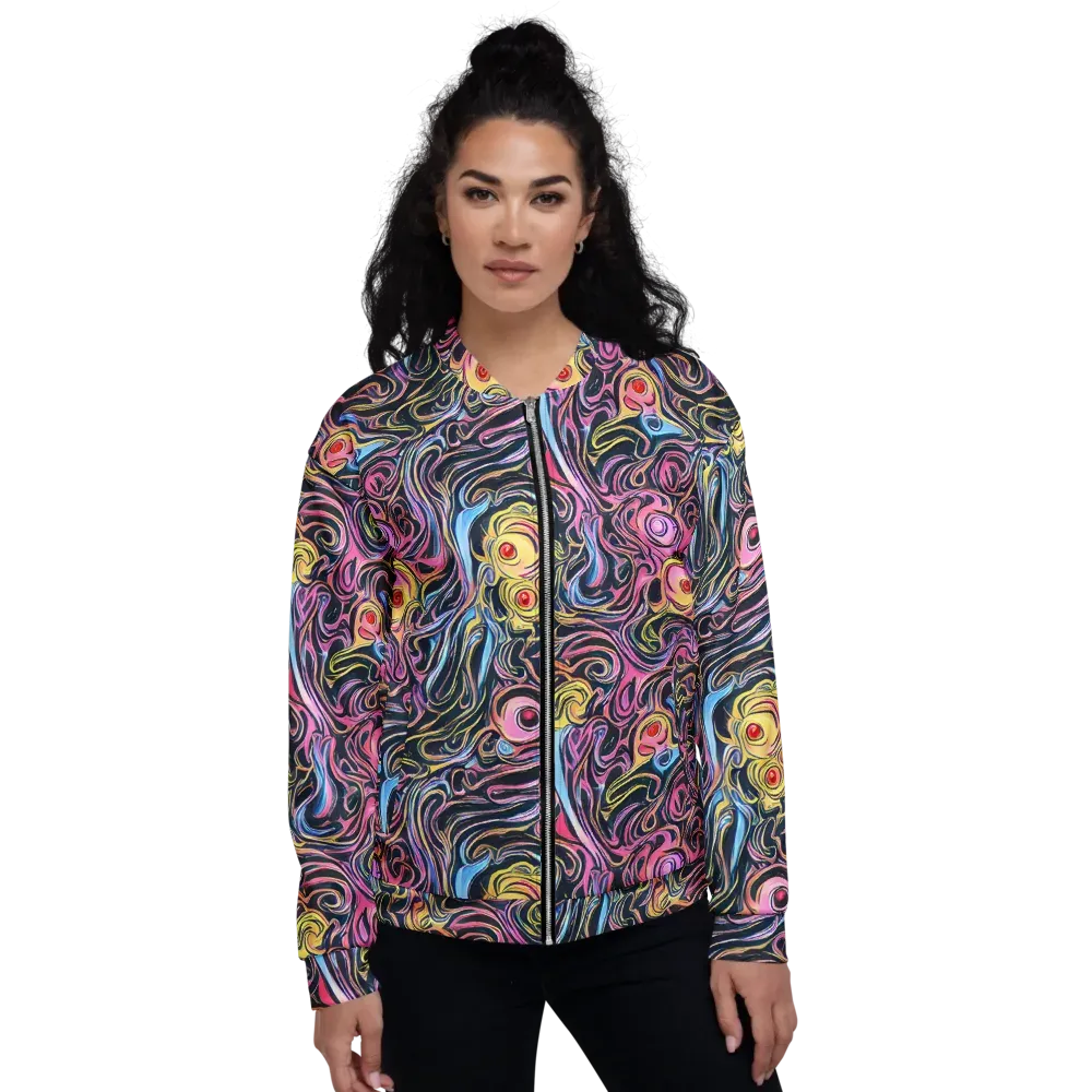 Sonic Marbles on Bomber Jacket — Front