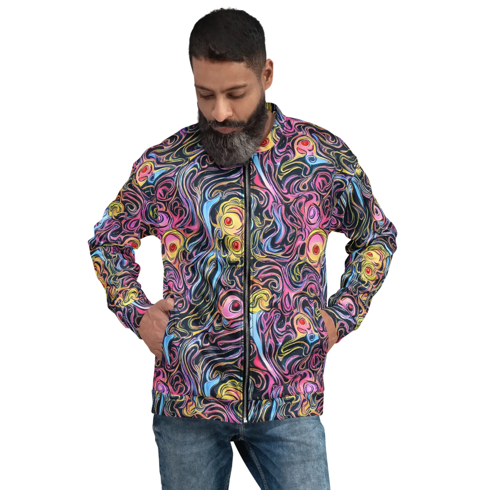 Sonic Marbles on Bomber Jacket — Front