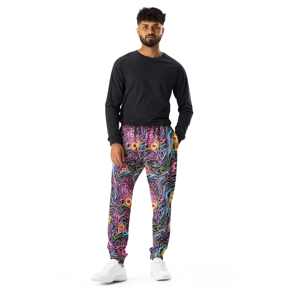 Sonic Marbles on Men's Joggers — Front