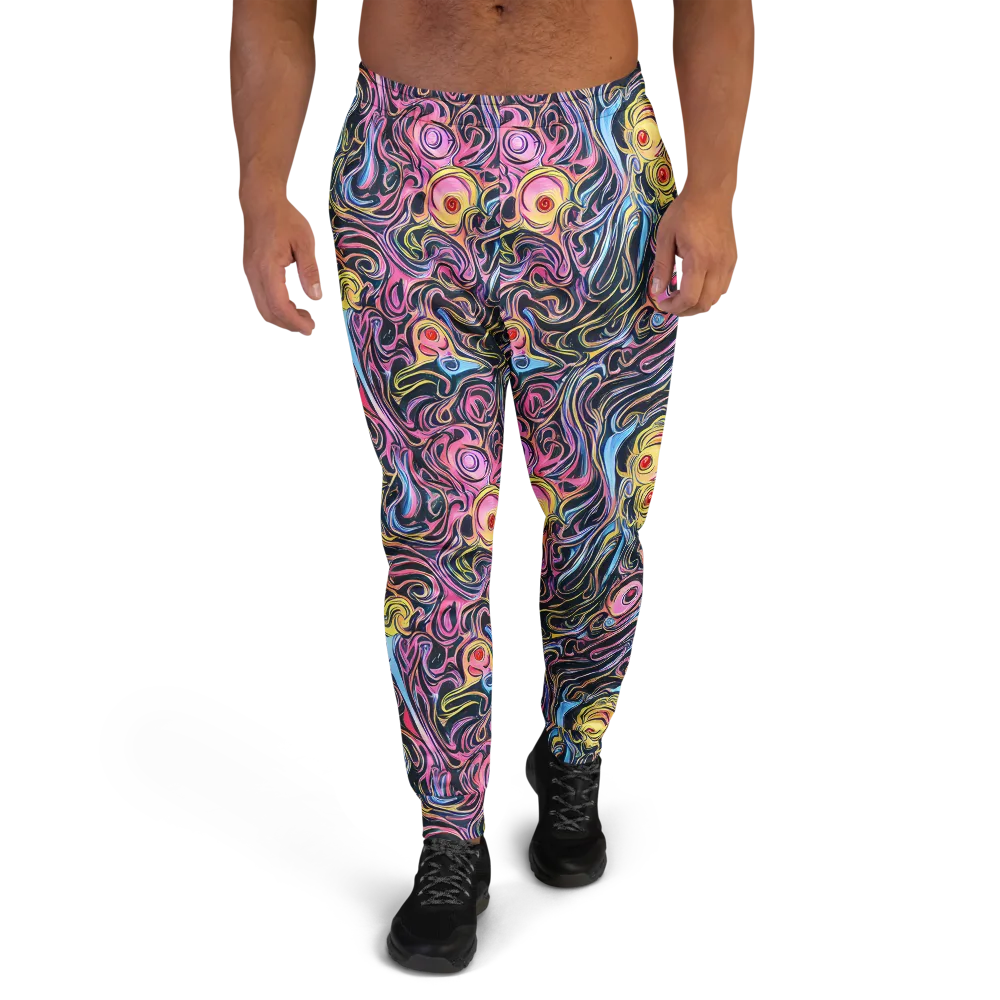 Sonic Marbles on Men's Joggers — Front