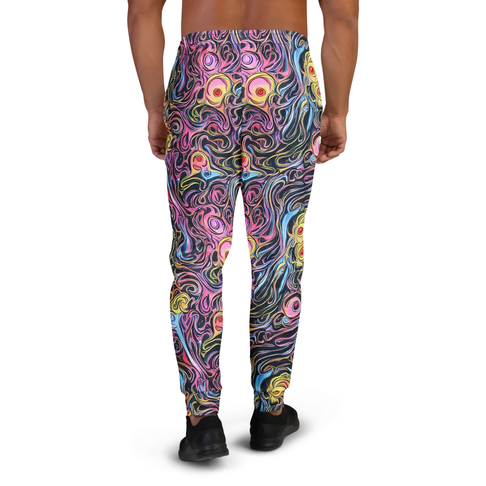 Sonic Marbles on Men's Joggers — Back
