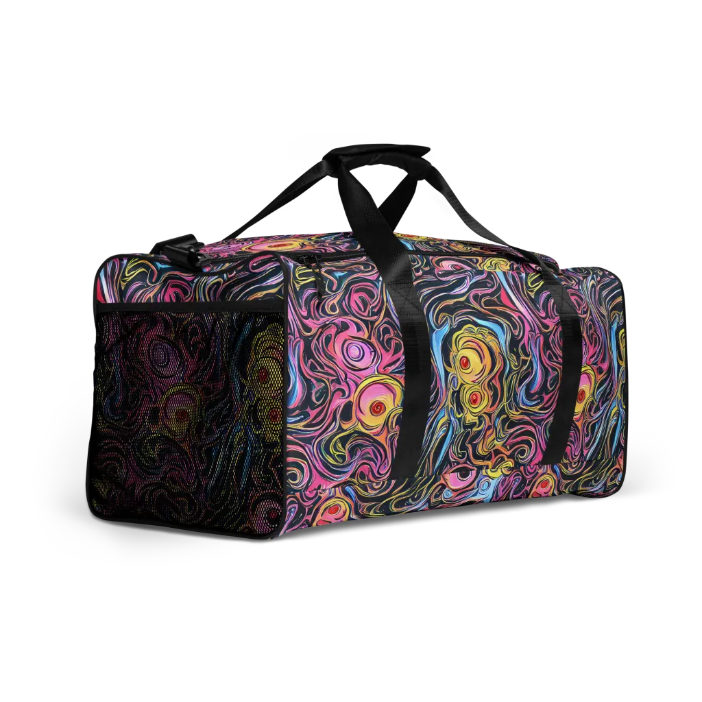 Sonic Marbles on Duffle Bag — Right Front