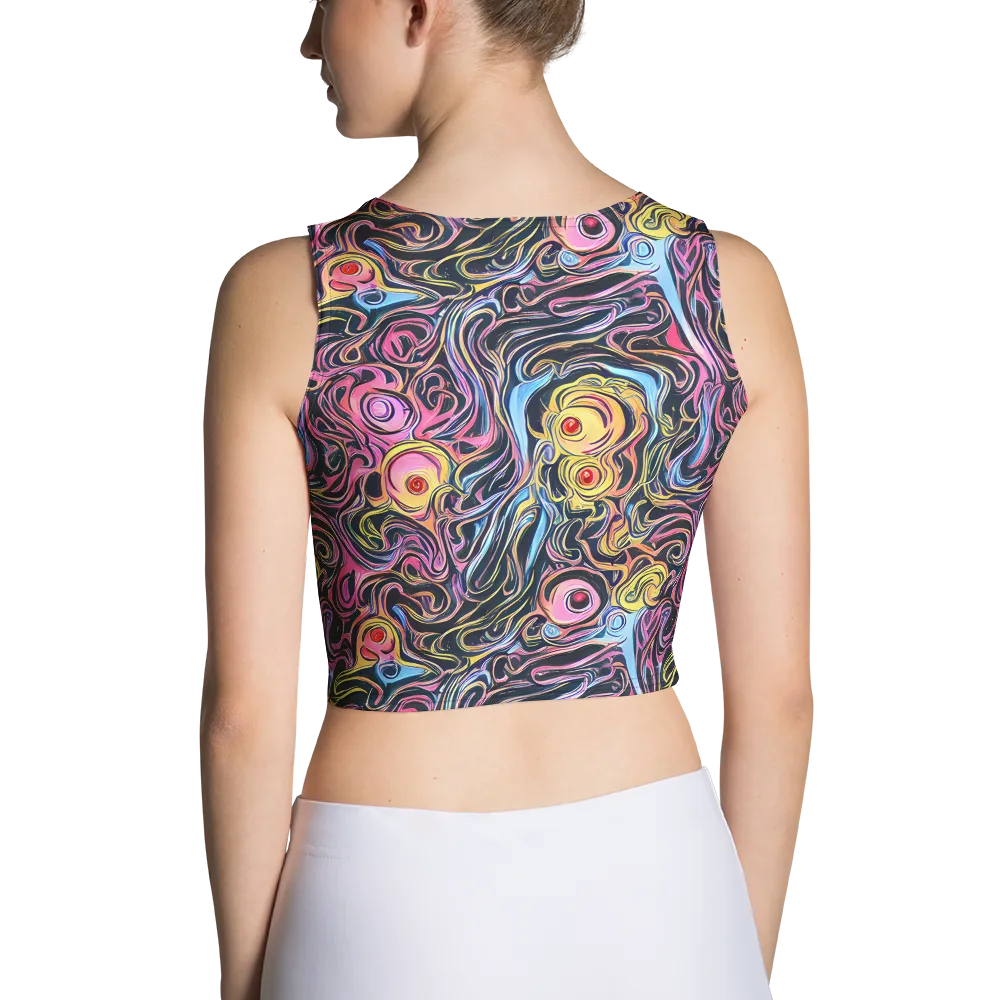 Sonic Marbles on Crop Top — Back