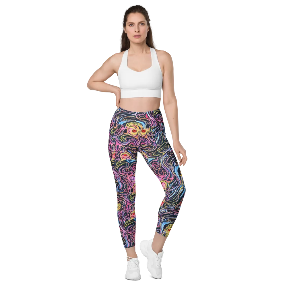 Sonic Marbles on Leggings with Pockets — Front