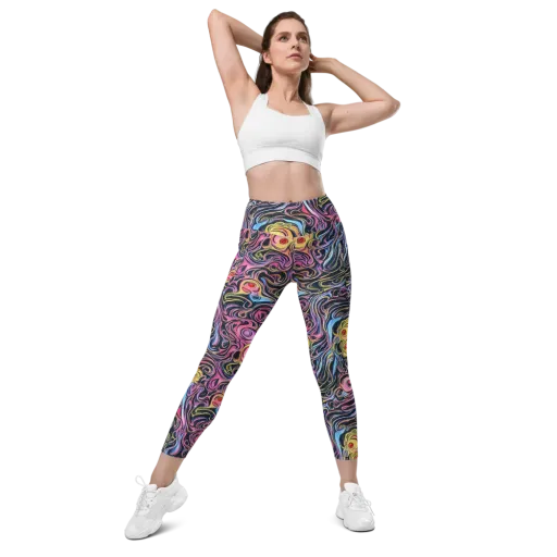 Sonic Marbles on a Leggings with Pockets