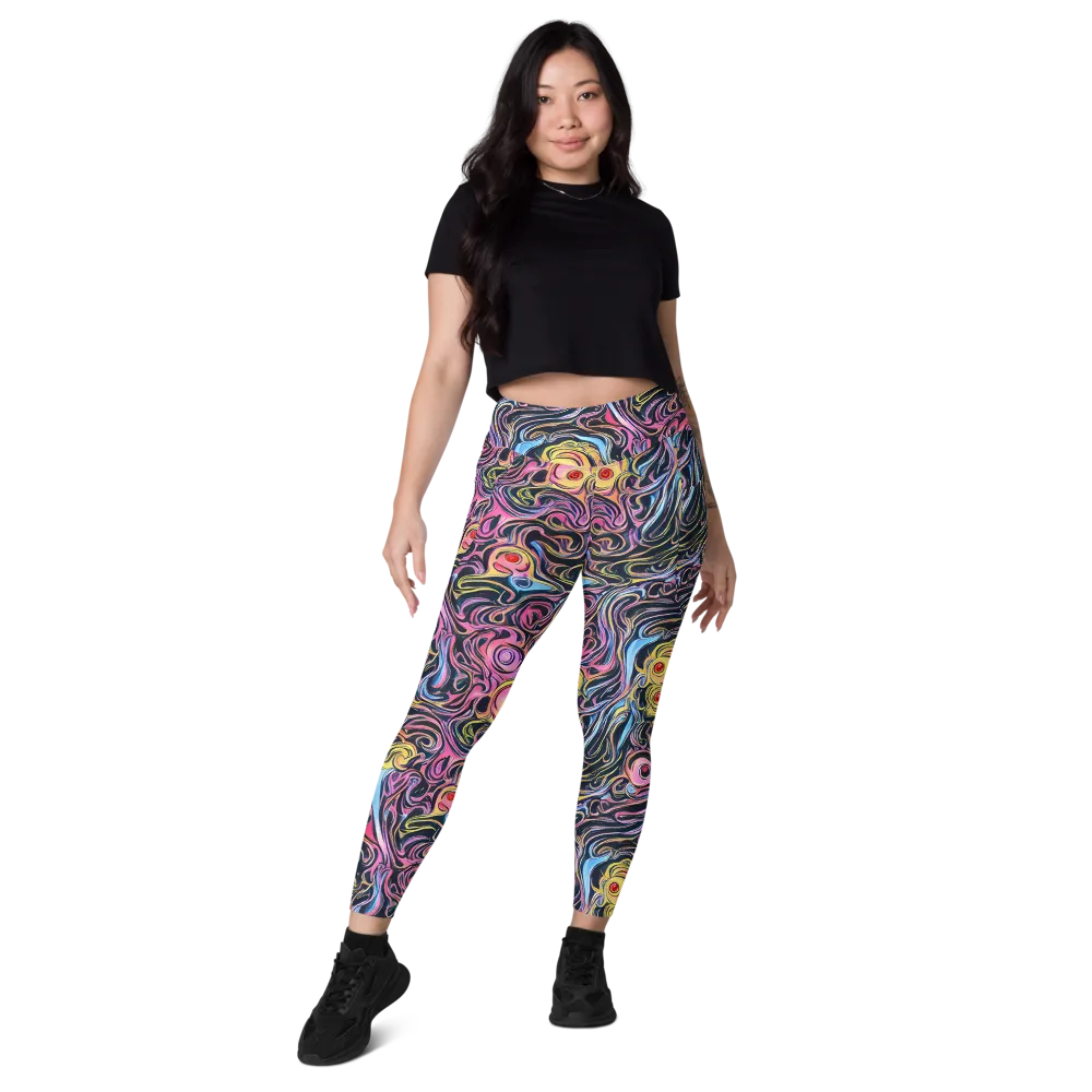 Sonic Marbles on Leggings with Pockets — Front