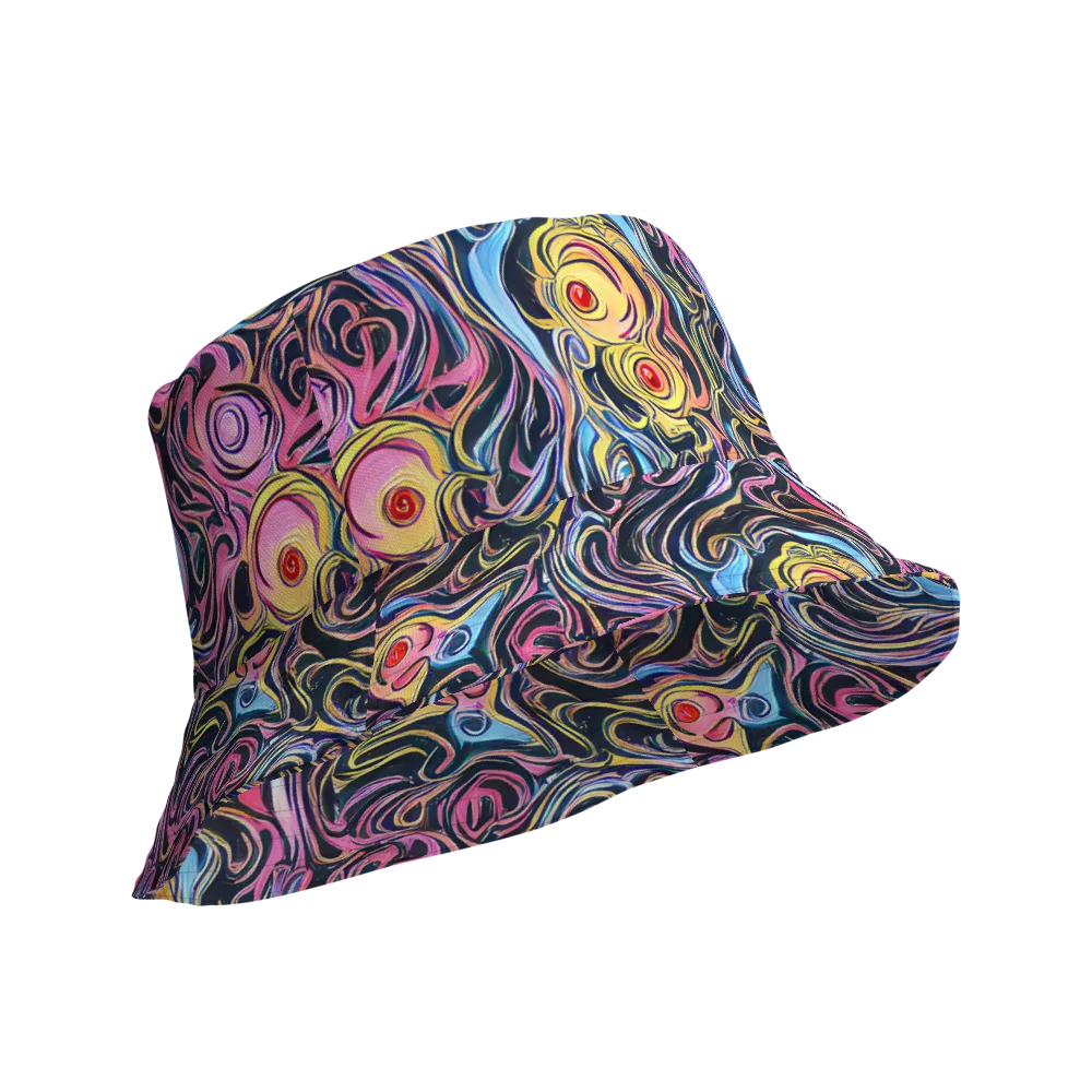 Sonic Marbles on Reversible Bucket Hat — Product details Outside