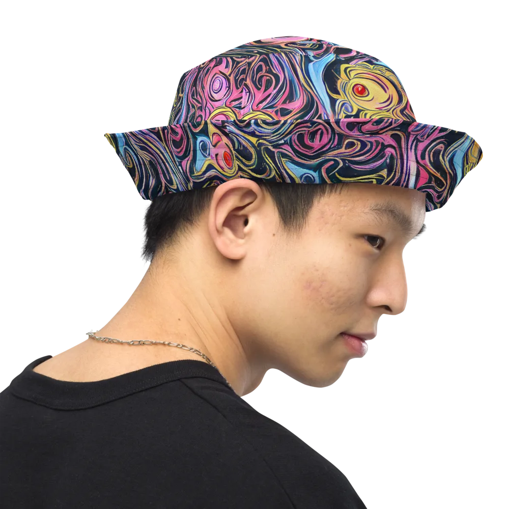 Sonic Marbles on Reversible Bucket Hat — Right Outside