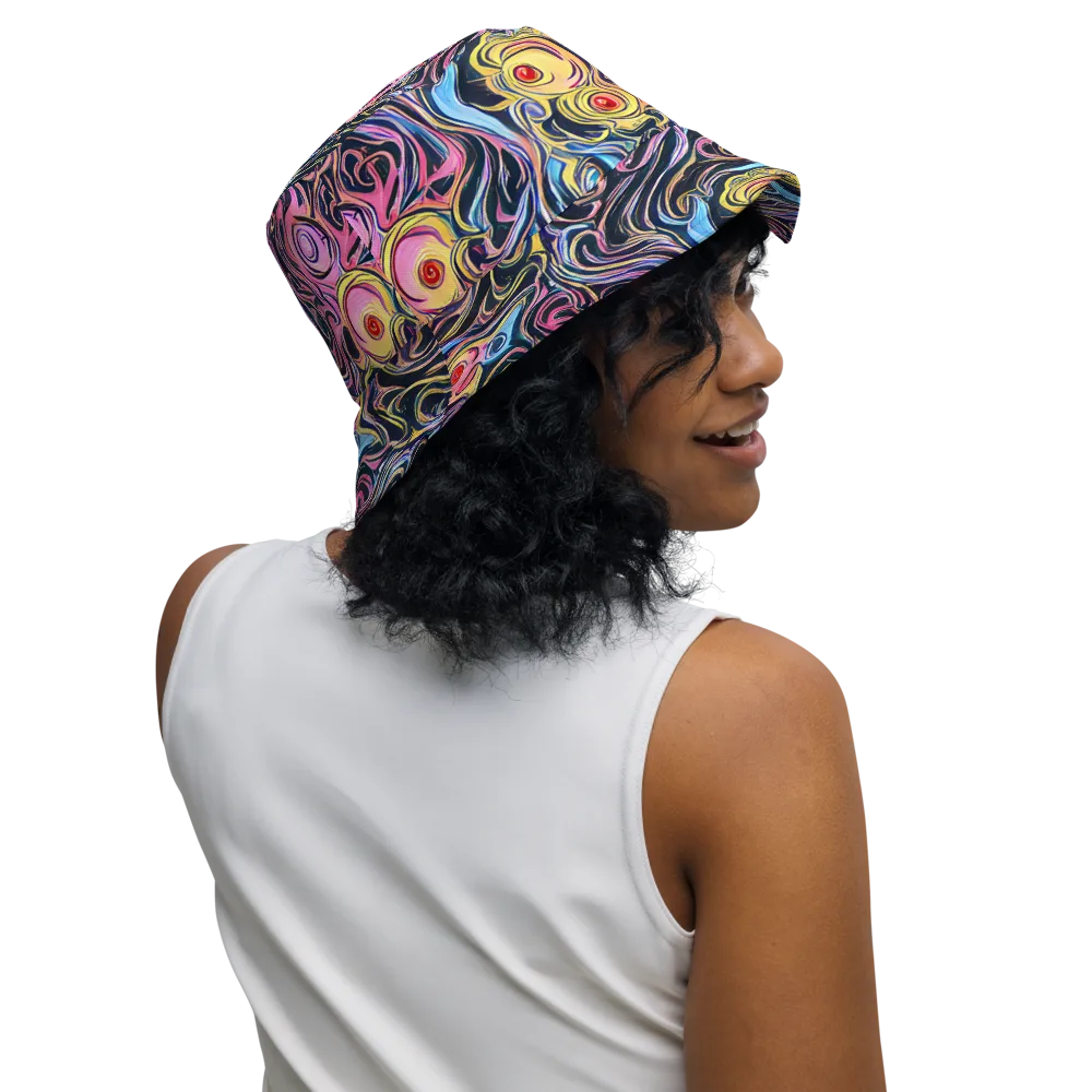 Sonic Marbles on Reversible Bucket Hat — Right Outside