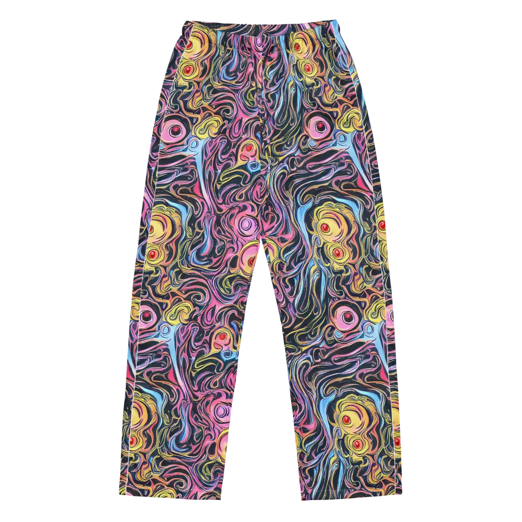 Sonic Marbles on Women's Pajama Pants — Front