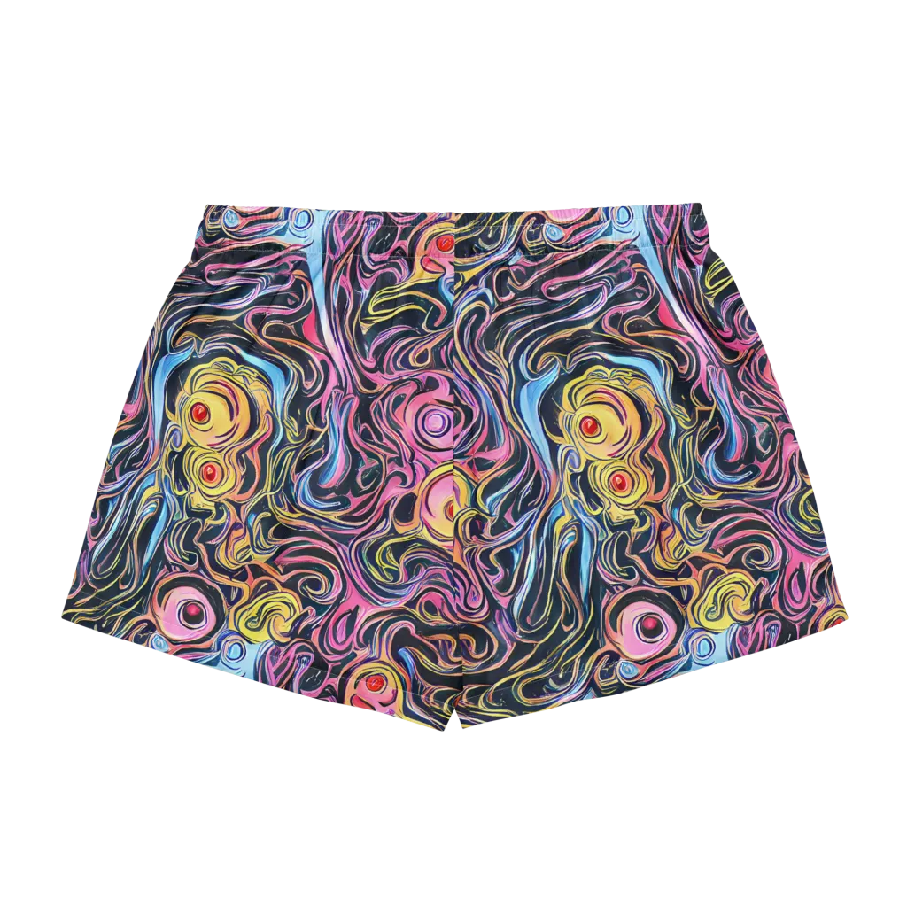 Sonic Marbles on Women's Pajama Shorts — Back