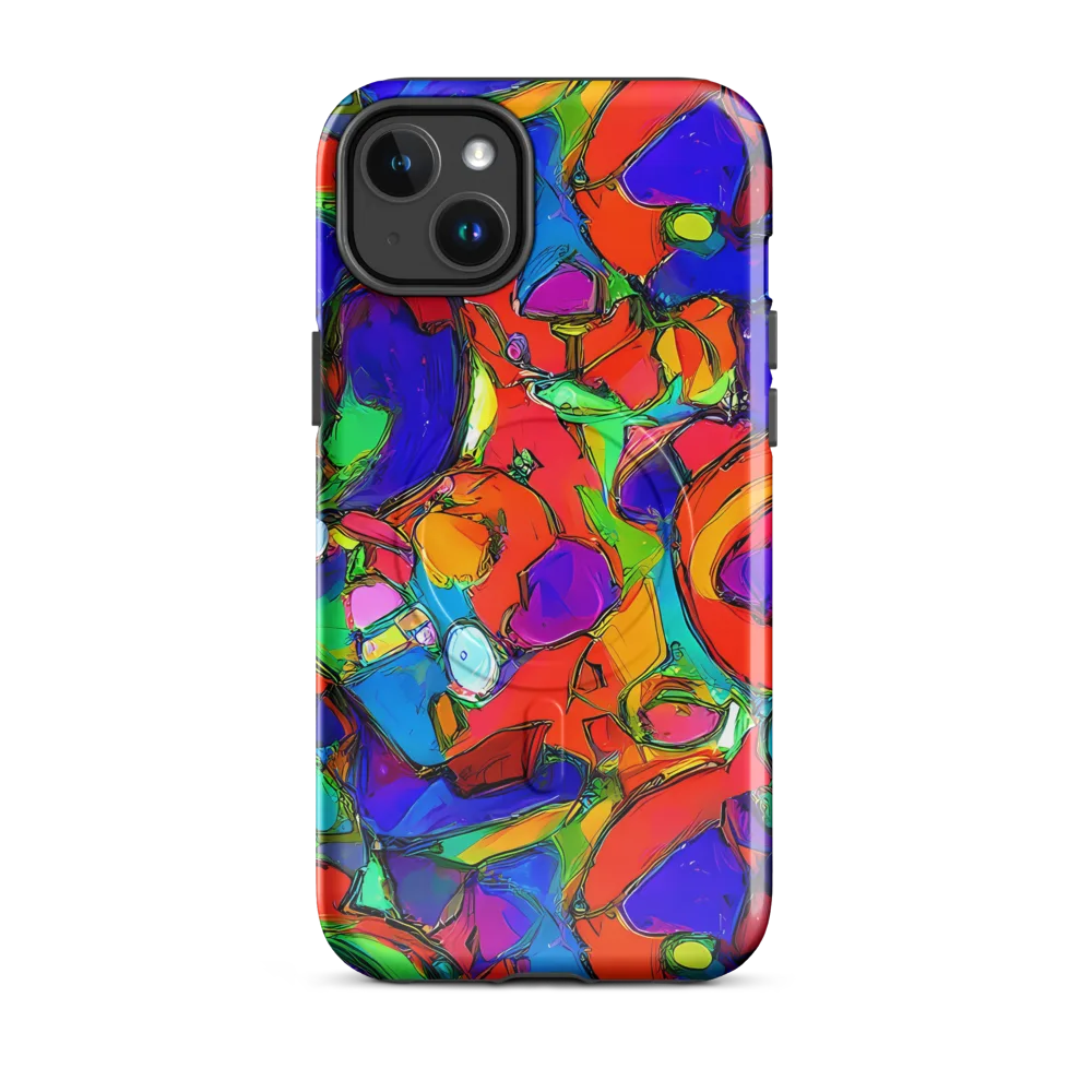 Kaleidoscope Clash on MagSafe Tough Case for iPhone® — Front