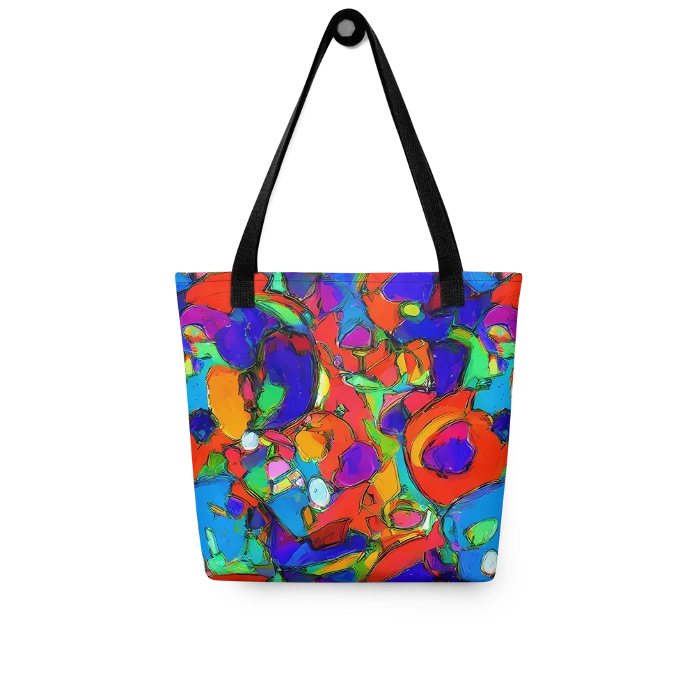 Kaleidoscope Clash on Tote Bag — Front