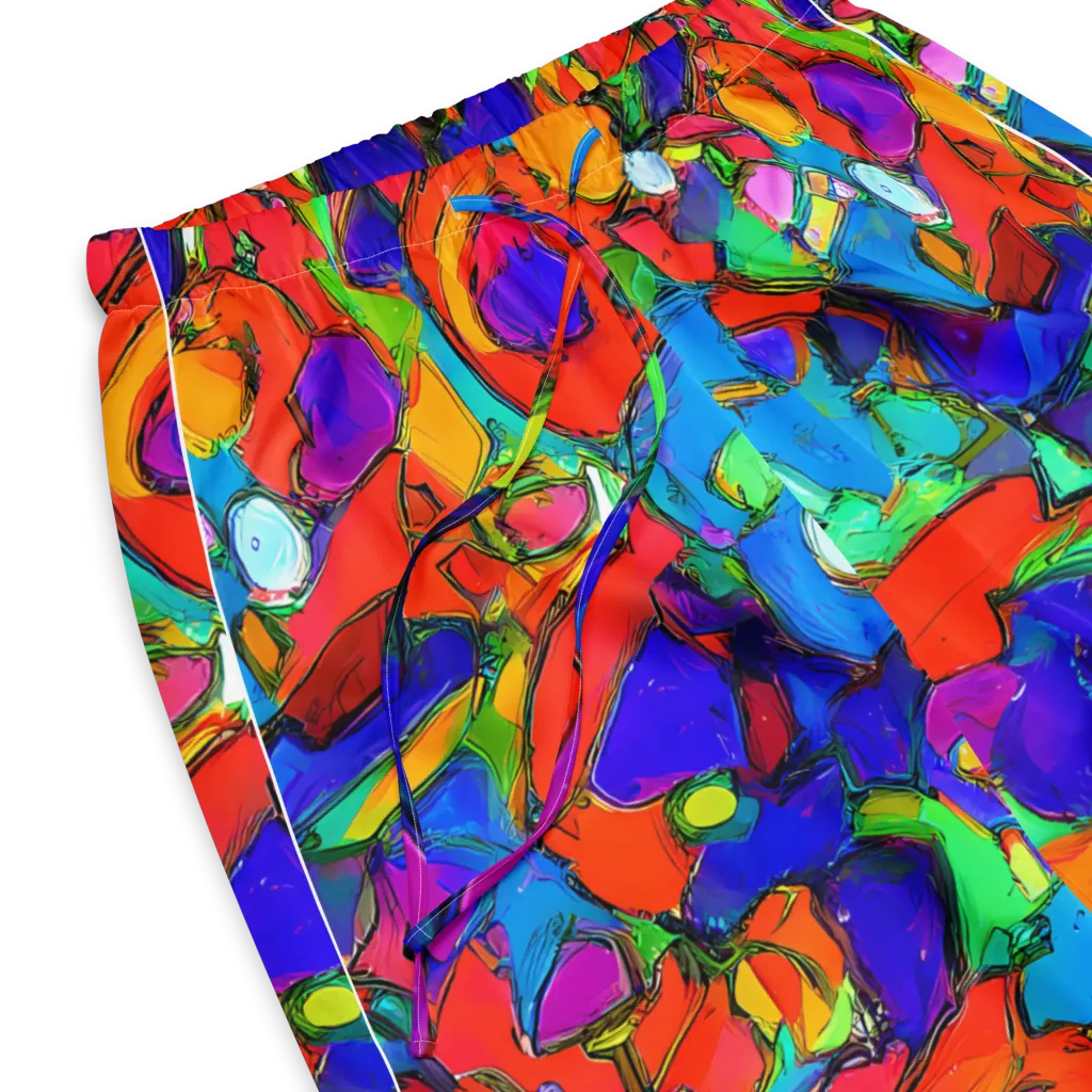 Kaleidoscope Clash on Women's Pajama Pants — Product details