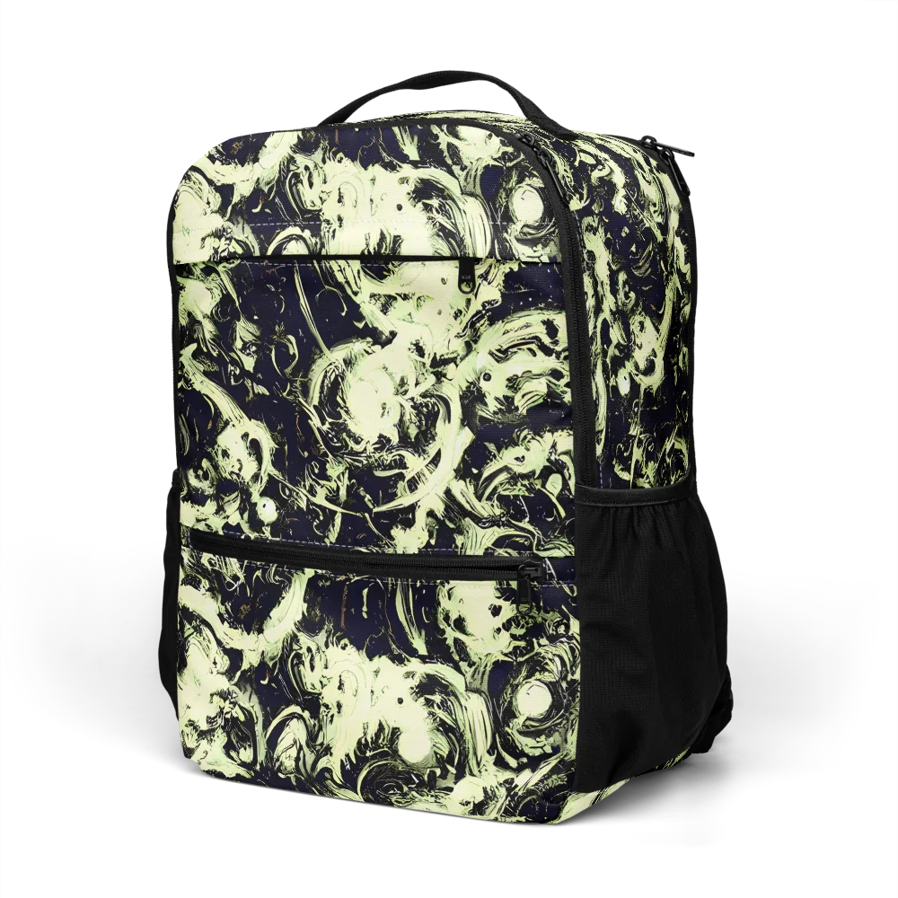 Acid Bone Garden on Utility Backpack — Left Front