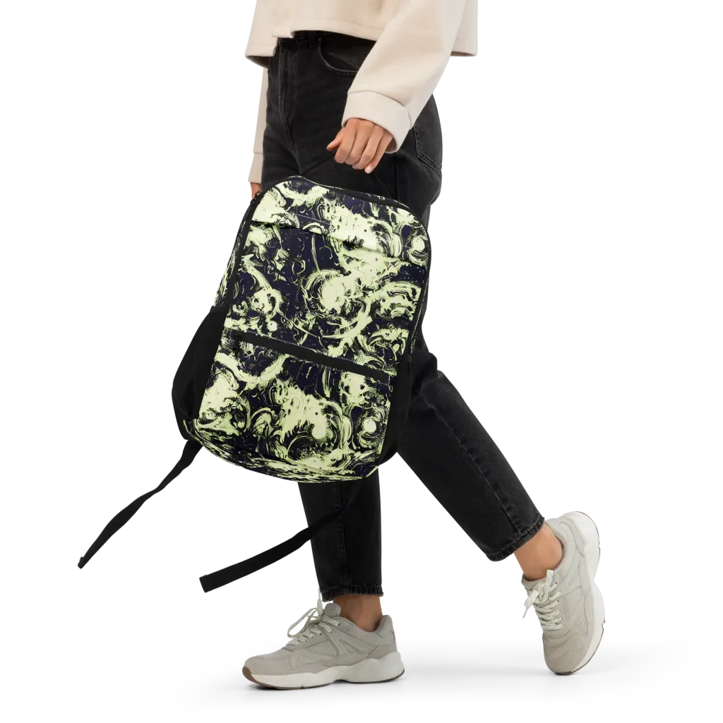 Acid Bone Garden on Utility Backpack — Front