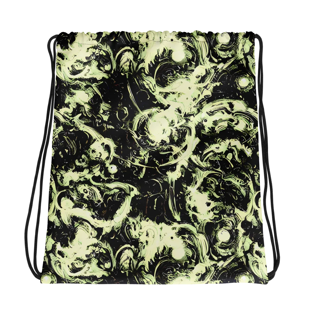Acid Bone Garden on Drawstring Bag — Photo