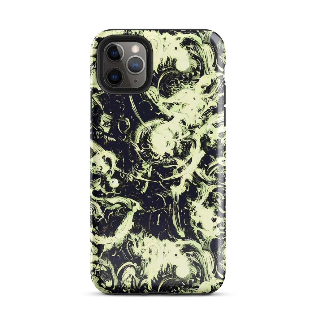 Acid Bone Garden on Tough Case for iPhone® — Front