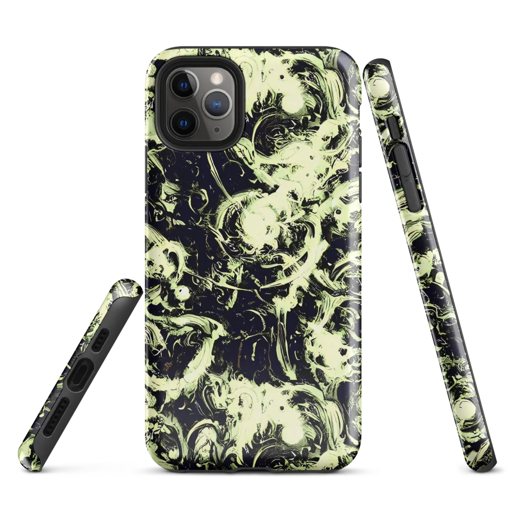 Acid Bone Garden on Tough Case for iPhone® — Front