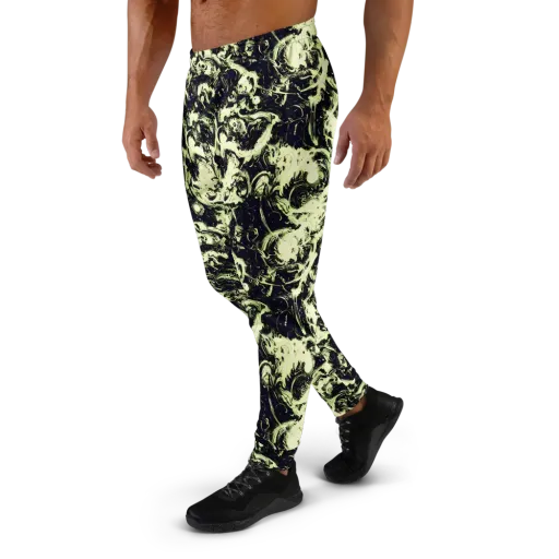 Acid Bone Garden on a Men's Joggers