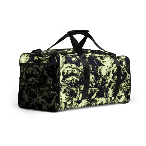 Acid Bone Garden on a Duffle Bag